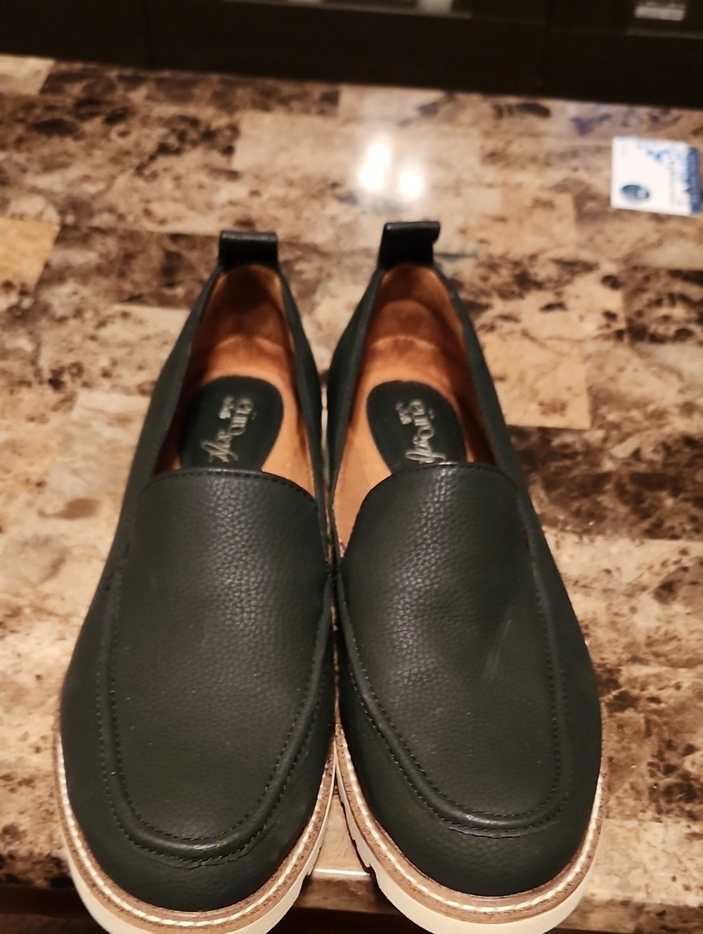 Women's Eurosoft Slip-On  Black Loafers